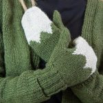 Manopole Infinito ghiaccio e verde bosco