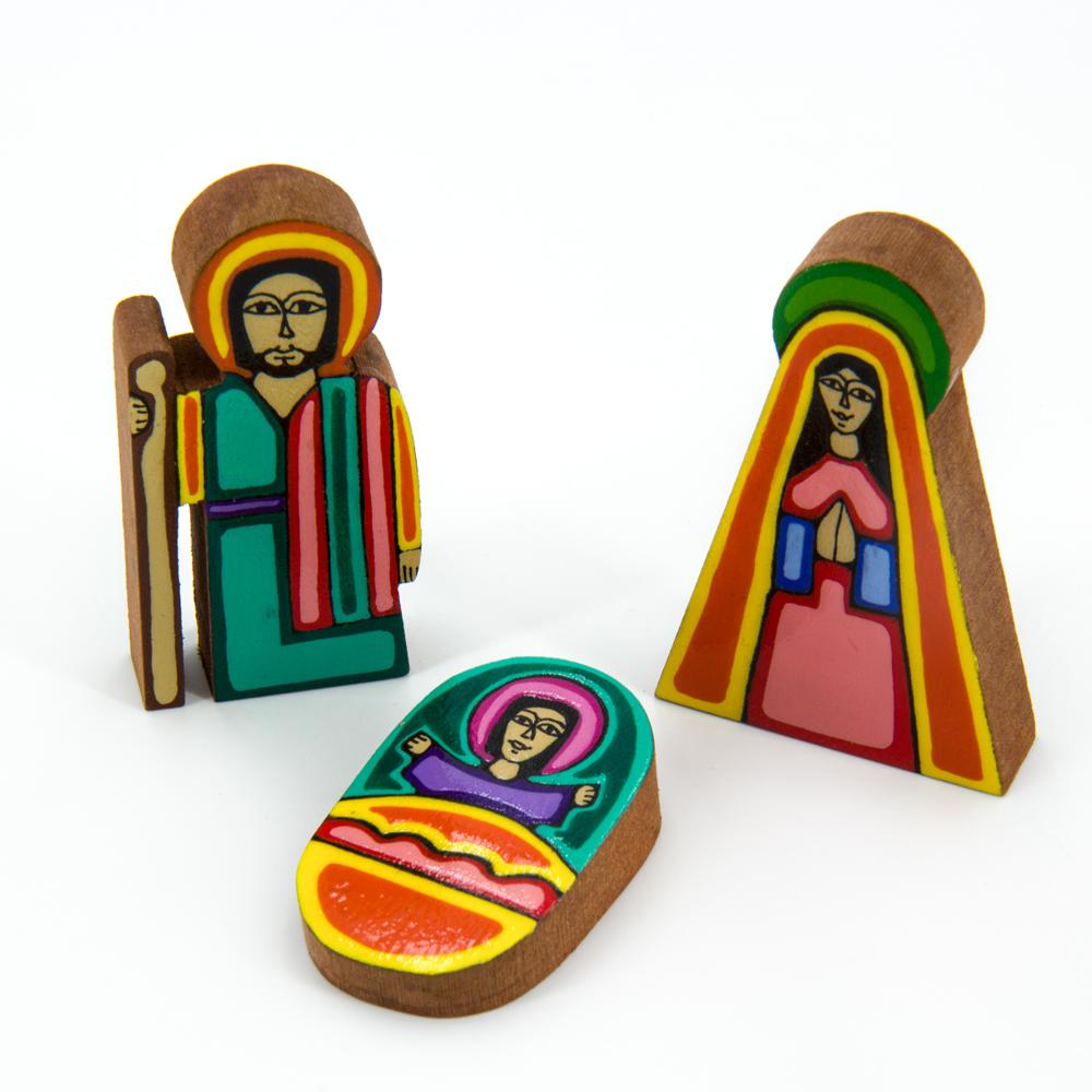 ES0061226 Natività 3 blocchi 6 cm - immagine 1