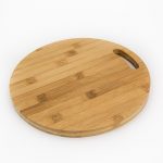 Tagliere tondo bambù naturale d29cm
