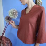 T-shirt Amber terracotta  M