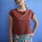 T-shirt Sophie terracotta L