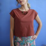 T-shirt Sophie terracotta XL