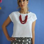 T-shirt Sophie bianco XL
