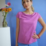 T-shirt Karina bocciolo di rosa L