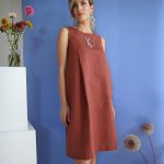 Abito Rita terracotta S - immagine 3