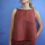 Top Adele terracotta L