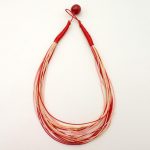 Collana Aura Toni del rosso e del rosa
