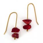 Orecchini Flor Rosso