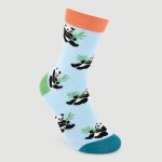 Calze Panda azzurre 39-42