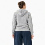 Felpa u.cappuccio grigia M BIO/FT - immagine 4
