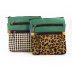 Borsa Menorca stampa/pelo 18x18cm 81161 - immagine 4