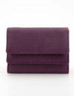 Mini Portafoglio donna prugna