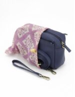 Borsa/Pochette Bhowanipore blu notte - immagine 4