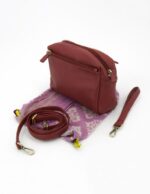 Borsa/Pochette Bhowanipore porpora - immagine 3