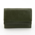 Mini Portafoglio donna  verde bosco