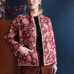 Giacca block print Camelia L/XL