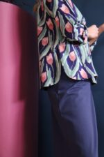 Camicia Mila block print Tulipani S - immagine 3