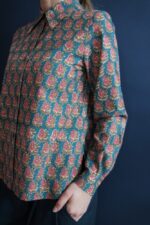 Camicia Mila block print Elleboro S - immagine 2