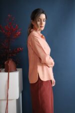 Camicia Mila block print a righe S - immagine 3