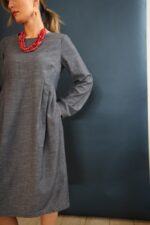 Abito Serafina blu denim S - immagine 3