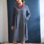 Abito Serafina blu denim S
