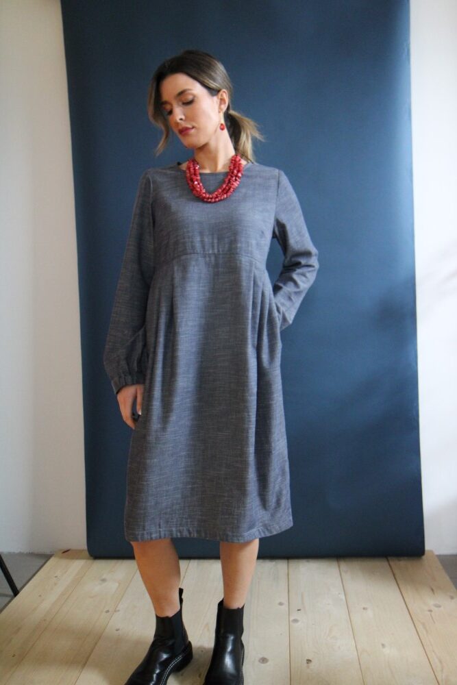 INC6061935 Abito Serafina blu denim M - immagine 1