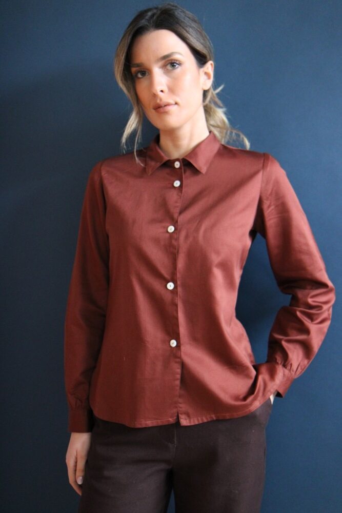 INC6061938 Camicia Sikha terracotta M - immagine 1