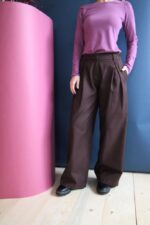 Pantalone Lumi cioccolato S