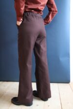 Pantalone Ayla cioccolato S - immagine 2