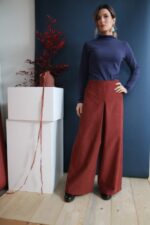 Pantalone Neve bordeaux S