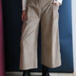 Pantalone Folk beige safari M