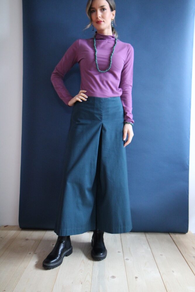 INC6061977 Pantalone Zoe blu verde M - immagine 1