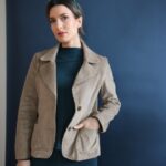 Giacca Eloisa beige safari M