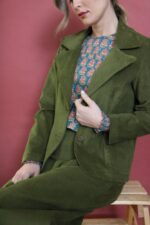 Giacca Eloisa verde oliva S - immagine 2