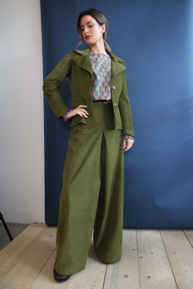 INC6061987 Giacca Eloisa verde oliva L - immagine 1