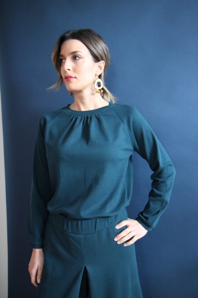 INC7061901 Maglia Arundhati blu verde M - immagine 1