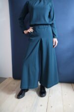 Pantalone Vele con banda blu verde S - immagine 2