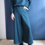 Pantalone Vele con banda blu verde M