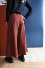 Pantalone Vele con banda terracotta S - immagine 2