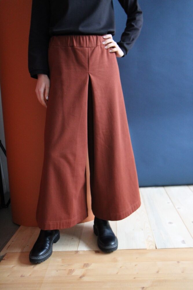 INC7061977 Pantalone Vele con banda terracotta L - immagine 1