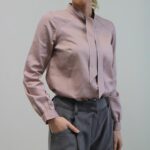 Camicia Pervinca rosa antico S