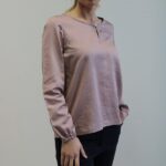 Blusa Dulcamara rosa antico M