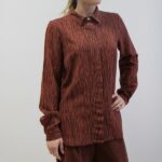 Camicia Alba terracotta M