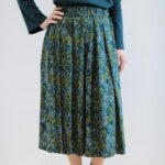 Gonna Lupino blu-verde S