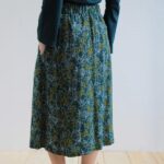 Gonna Lupino blu-verde L