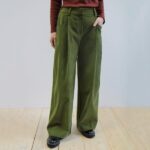 Pantalone Limonium verde oliva S