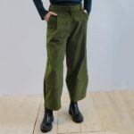 Pantalone New Baggy verde oliva S
