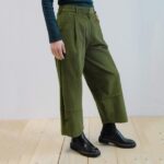 Pantalone New Baggy verde oliva M
