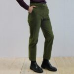 Pantalone Erica verde oliva XS