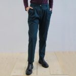 Pantalone Ambretta blu-verde S